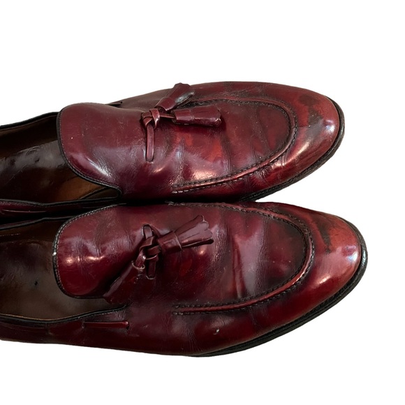 Allen Edmonds Grayson Shell Cordovan Leather Loafers size 11.5 A Mens 45628 - Picture 11 of 14